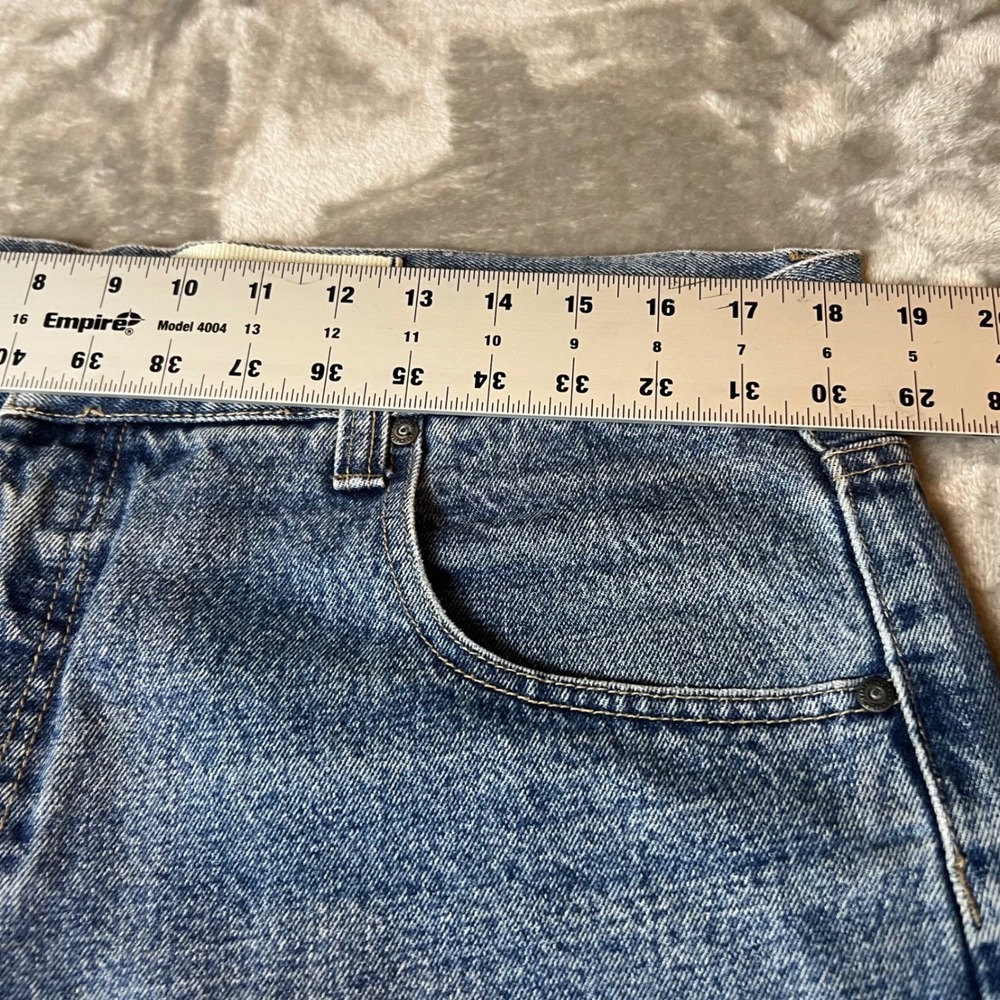 VTG Y2K Paco Jean Company Mens Size 38 x 32 Light Wash Denim Jeans Relaxed Fit - Picture 4 of 6
